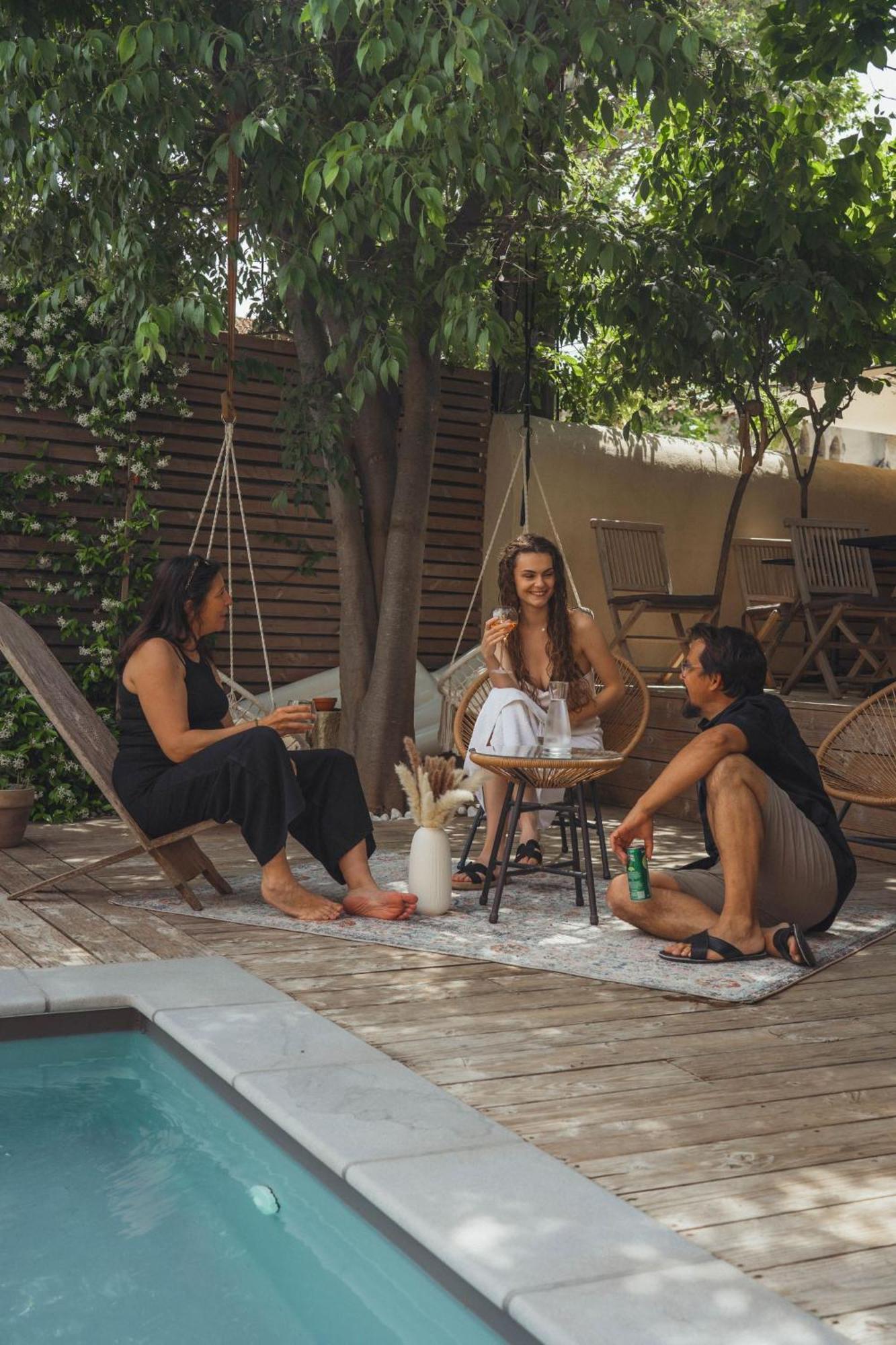 La Domitia - Maison D'Hotes, Massages & Bien-Etre Montbazin Zewnętrze zdjęcie