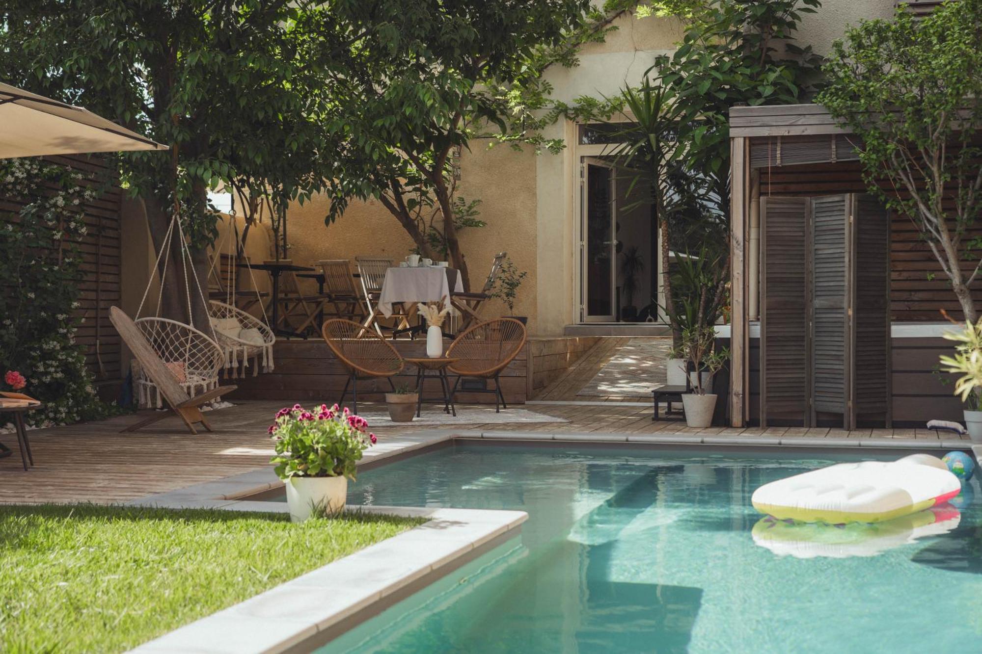 La Domitia - Maison D'Hotes, Massages & Bien-Etre Montbazin Zewnętrze zdjęcie