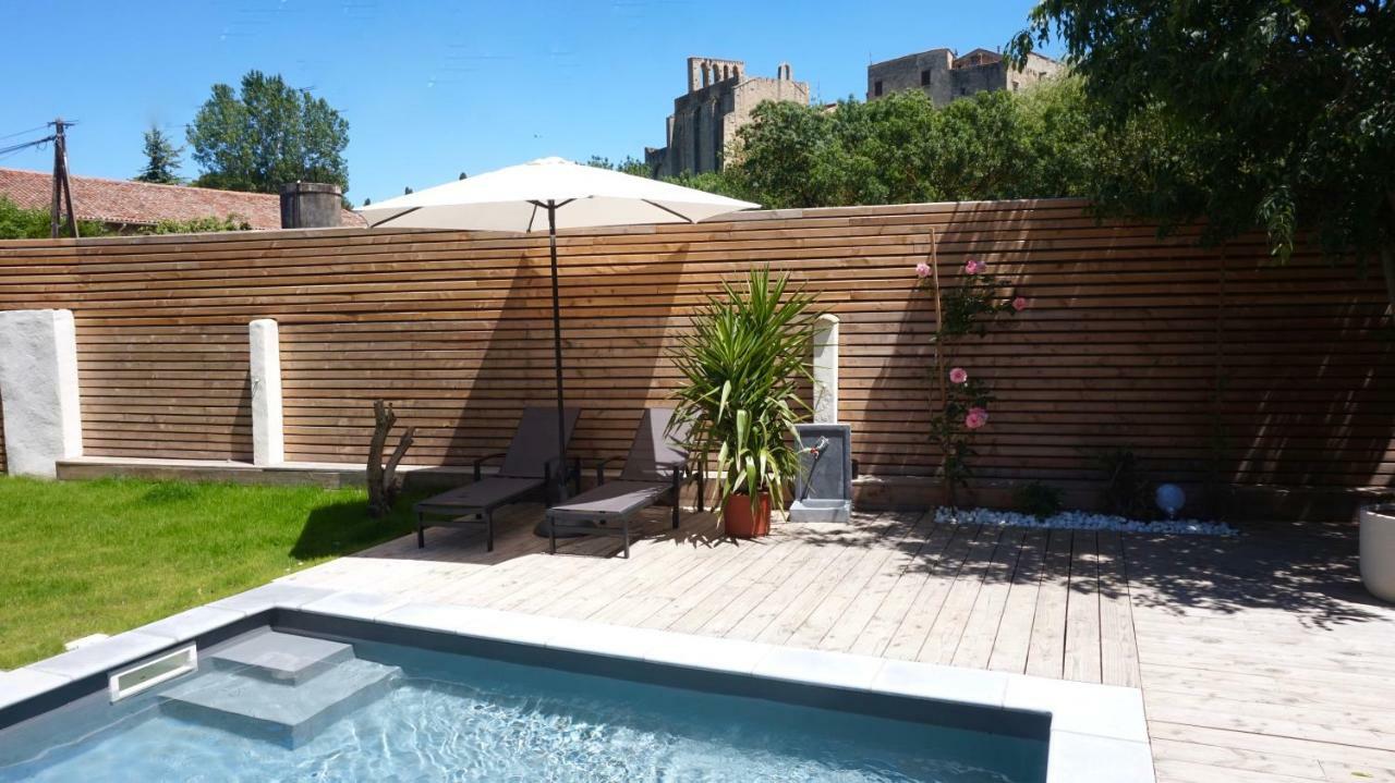 La Domitia - Maison D'Hotes, Massages & Bien-Etre Montbazin Zewnętrze zdjęcie